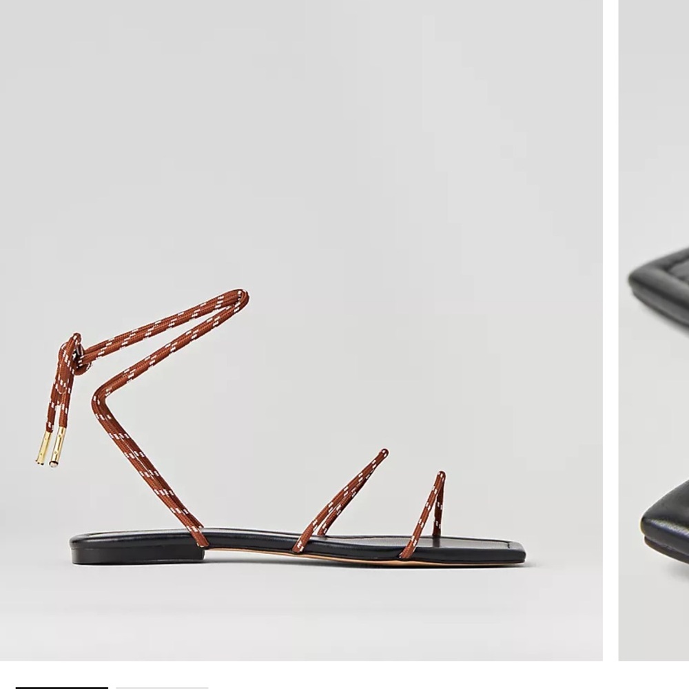 Strappy Cord Sandals